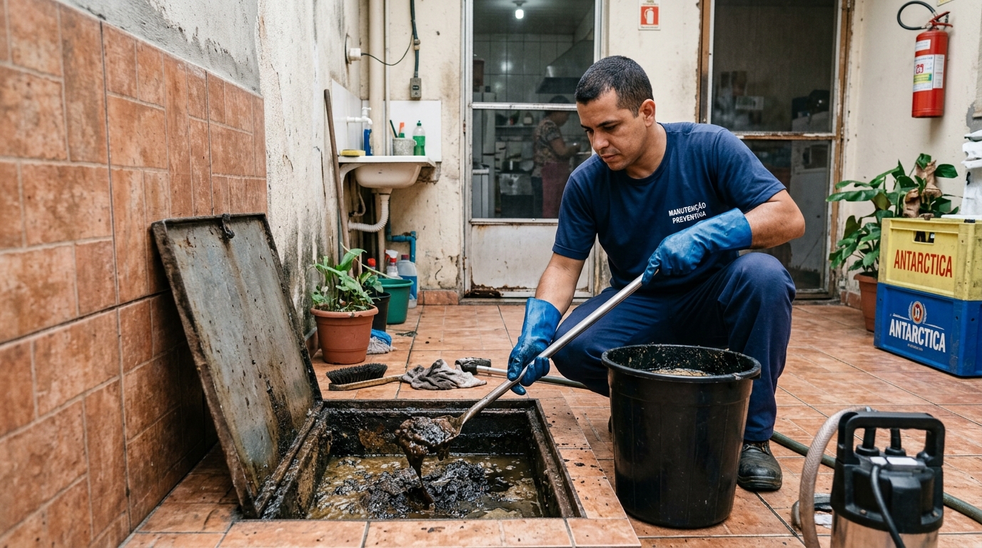 Remoção de Gordura Acumulada na Vila do Golf, Ribeirão Preto‑SP