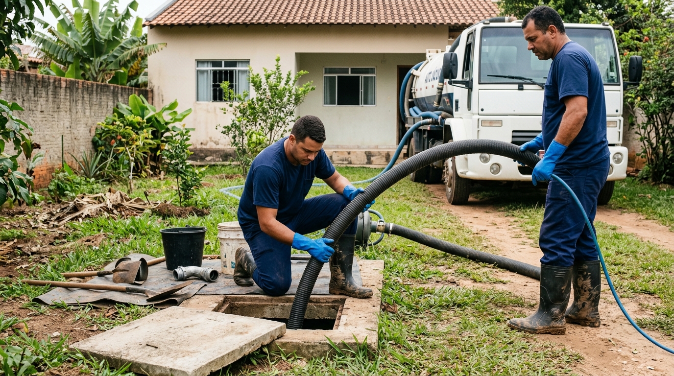 Sucção de Fossa em Ribeirão Preto‑SP